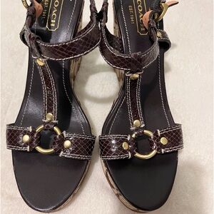 Coach shoes brow signature size 9 used